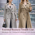 ✨ The Effortless Chic Trench Coat