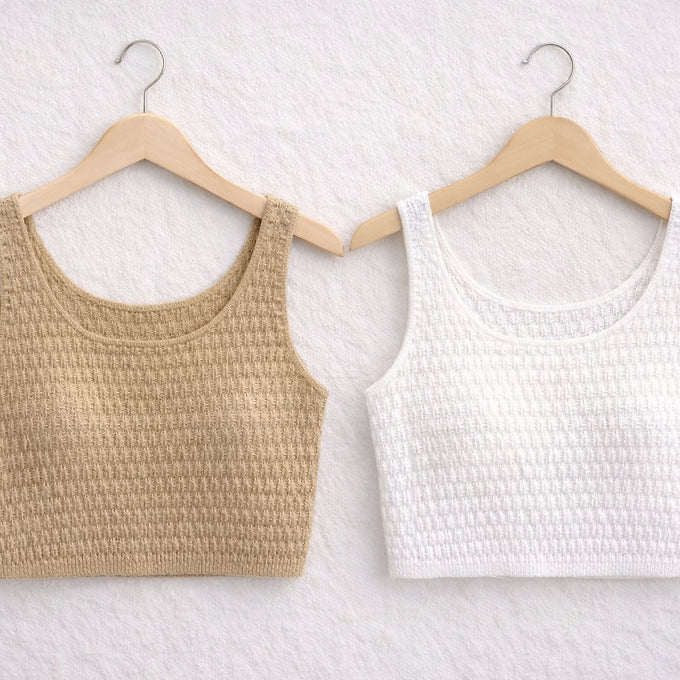 Knitted Crop Top