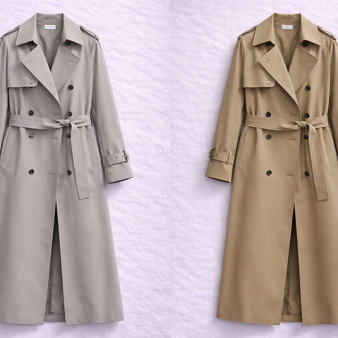 ✨ The Effortless Chic Trench Coat