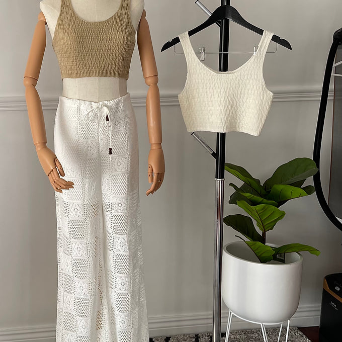 Knitted Crop Top