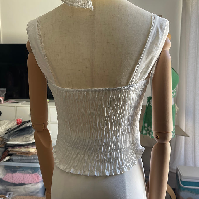 Stylishgirl White Corset Top