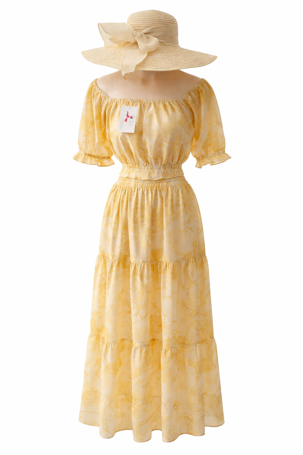 ✨ Golden Bloom Summer Two-Piece Set ✨