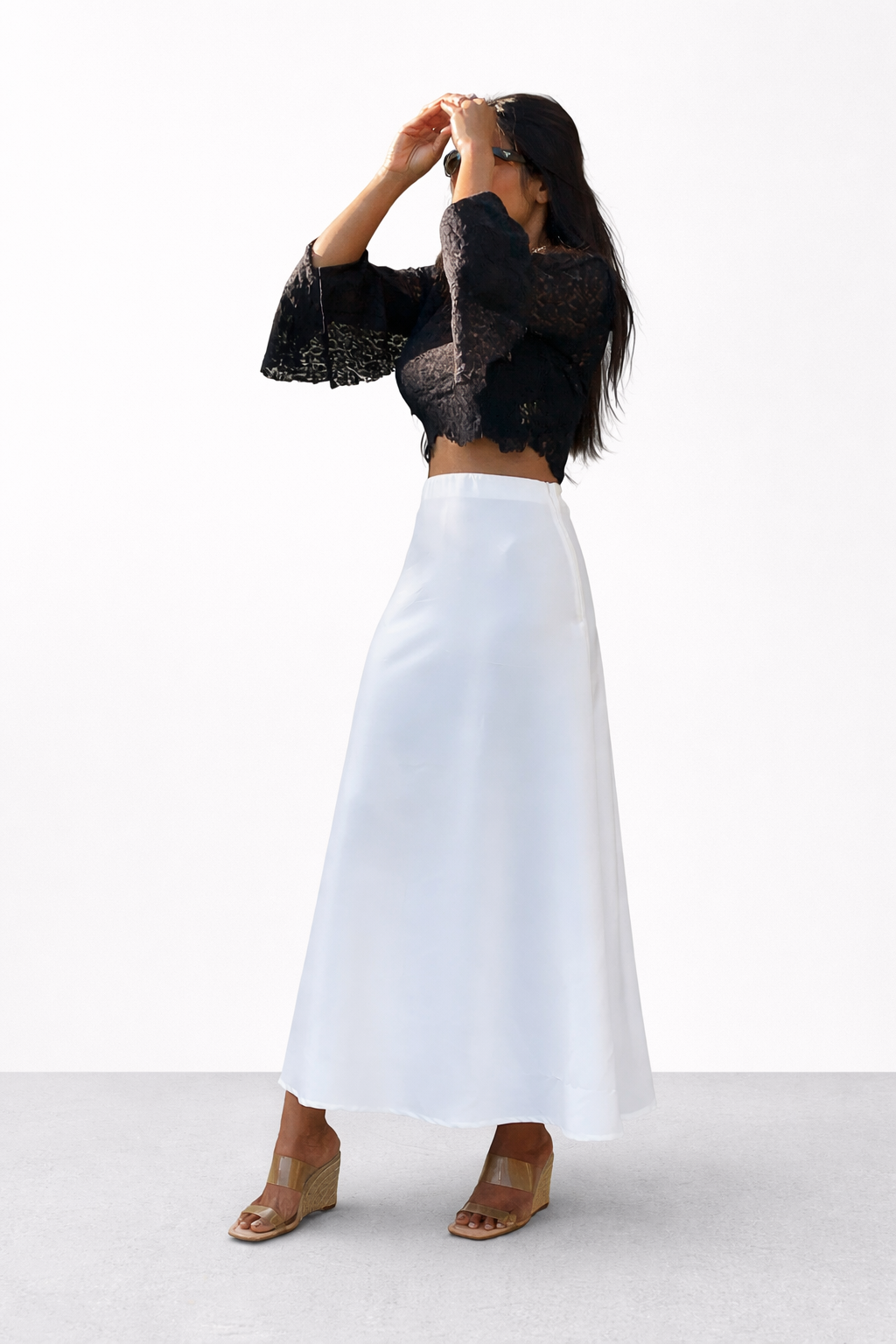 ✨ Stylishgirl Satin Summer Skirt