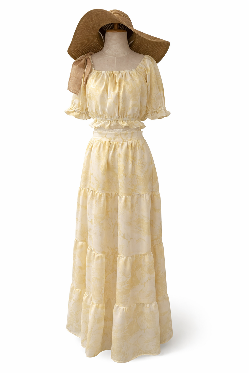 ✨ Golden Bloom Summer Two-Piece Set ✨