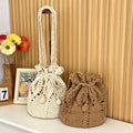 Woven Bucket Bag