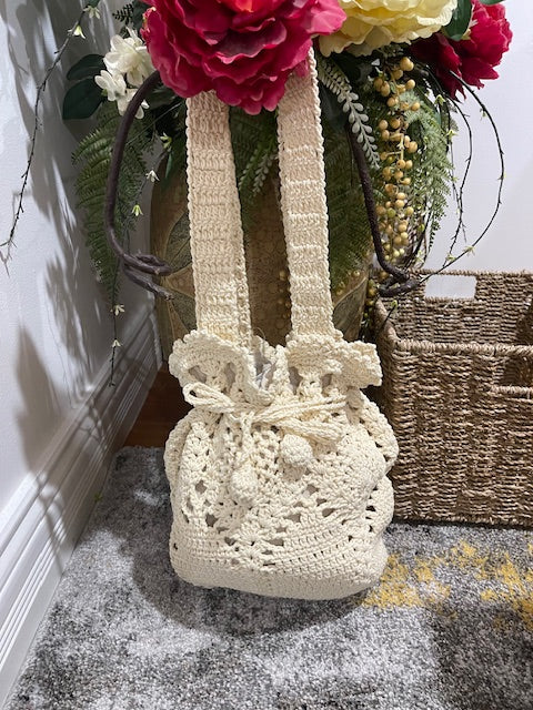 Woven Bucket Bag