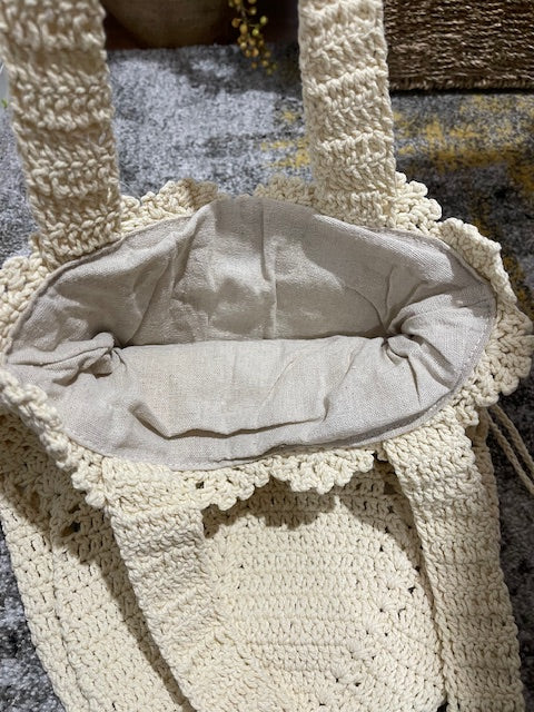 Woven Bucket Bag